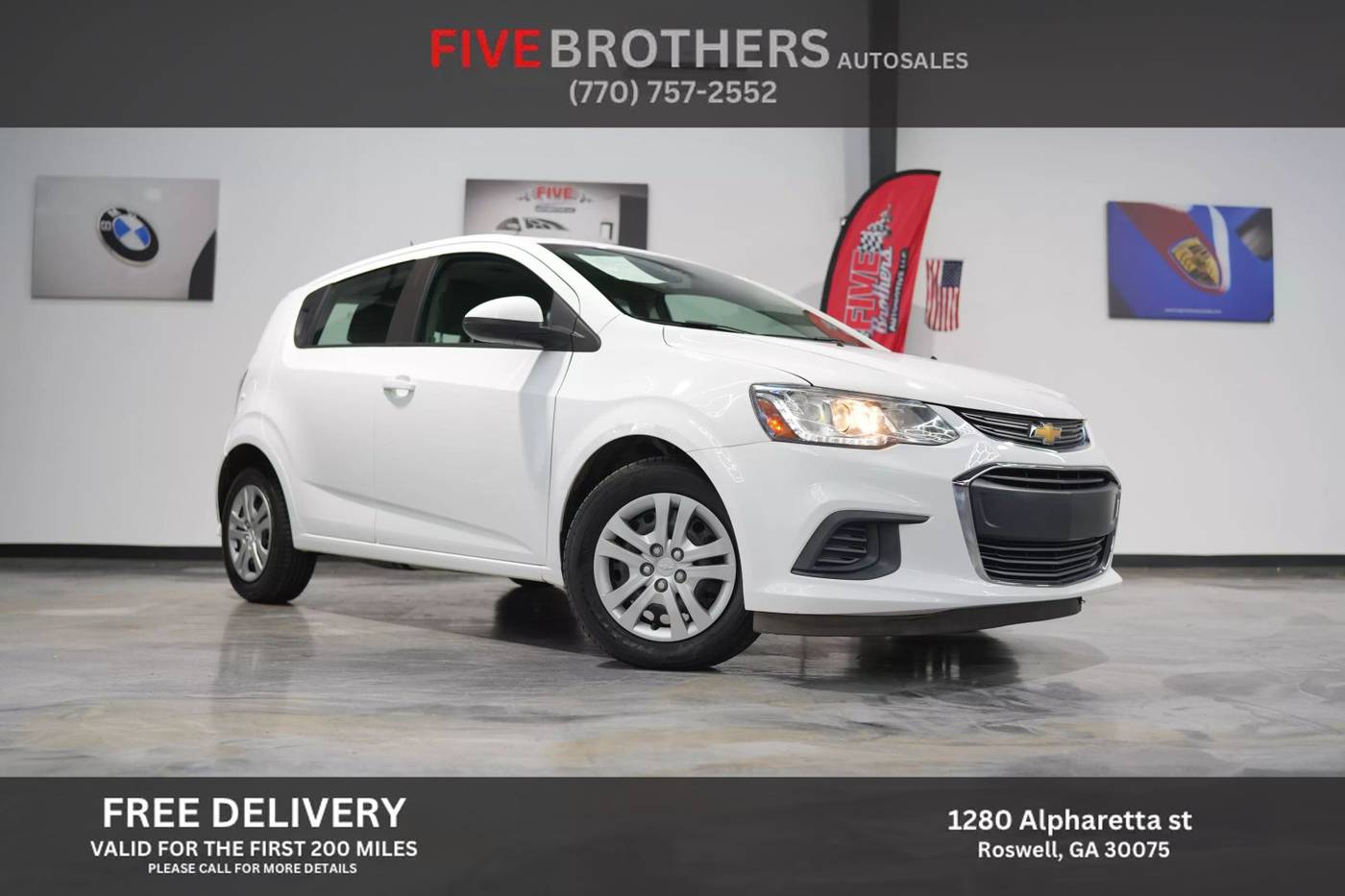 2017 Chevrolet Sonic LT — Sedan — 90,999 mi — Roswell, GA