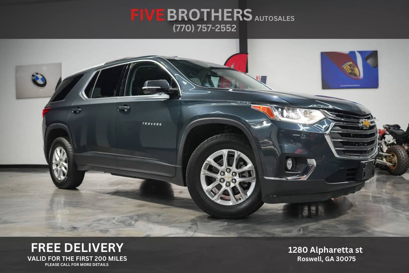 2018 Chevrolet Traverse LT Cloth — SUV — 120,763 mi — Roswell, GA