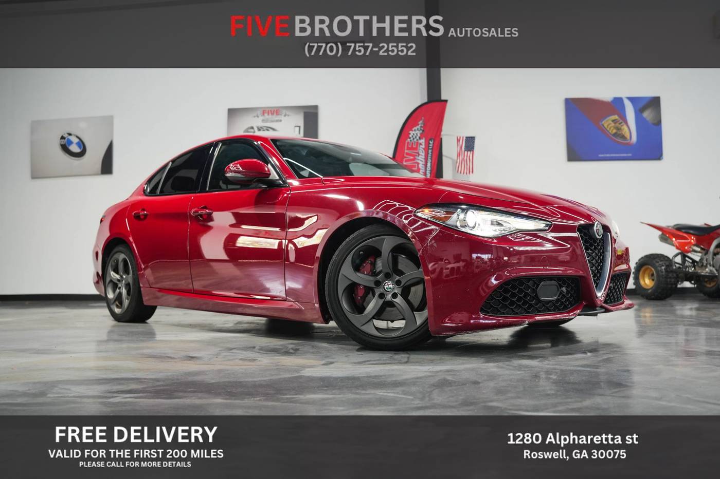 2019 Alfa Romeo Giulia Sport — Sedan — 56,387 mi — Roswell, GA