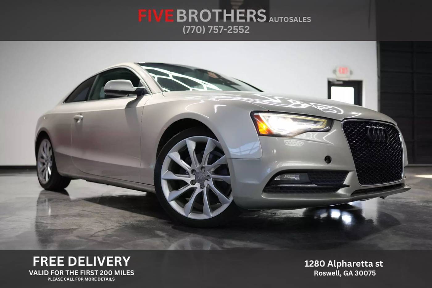 2013 Audi A5 Prestige — Coupe — 158,796 mi — Roswell, GA