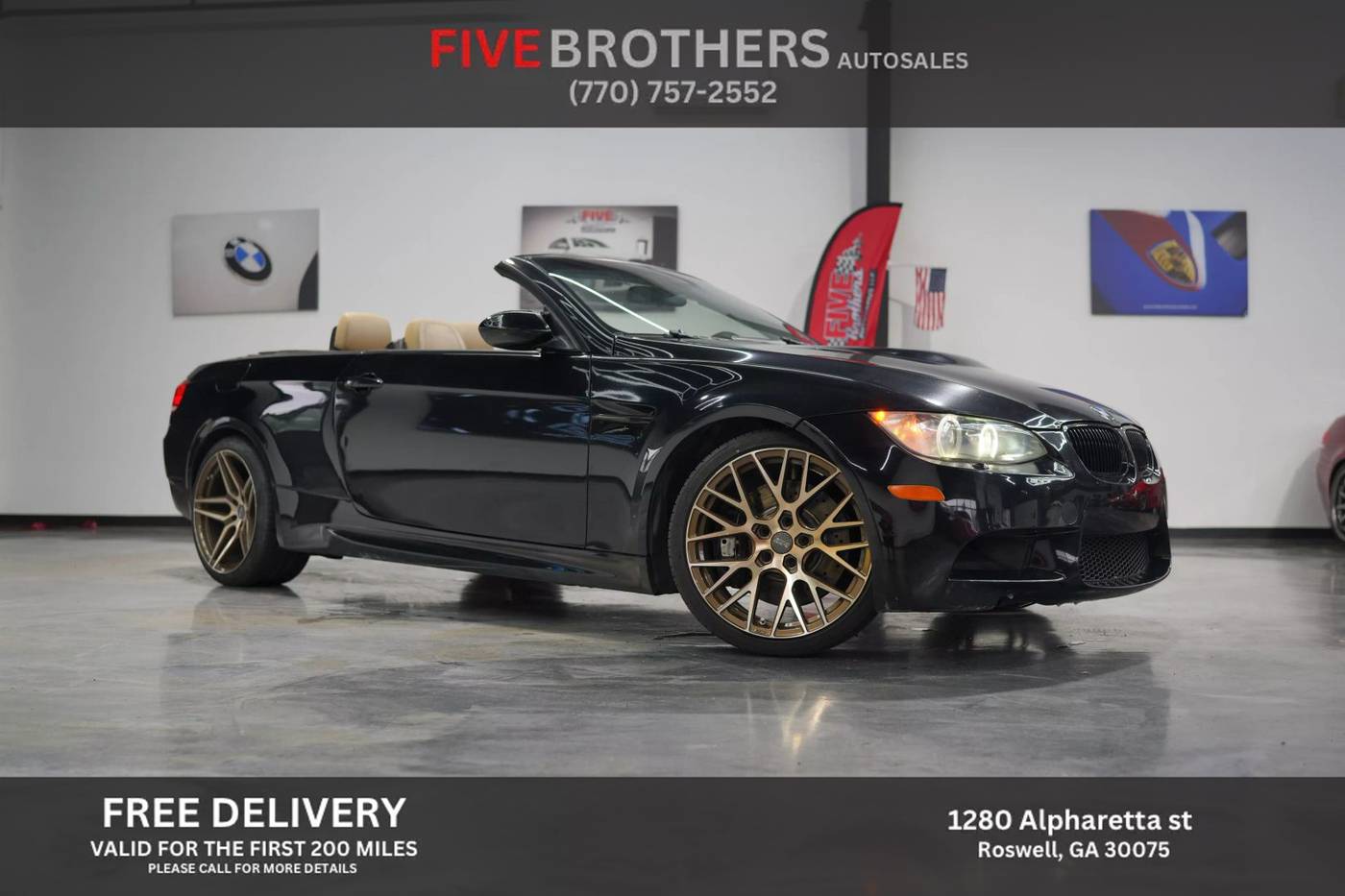 2009 BMW M3 Standard — Convertible — 151,473 mi — Roswell, GA