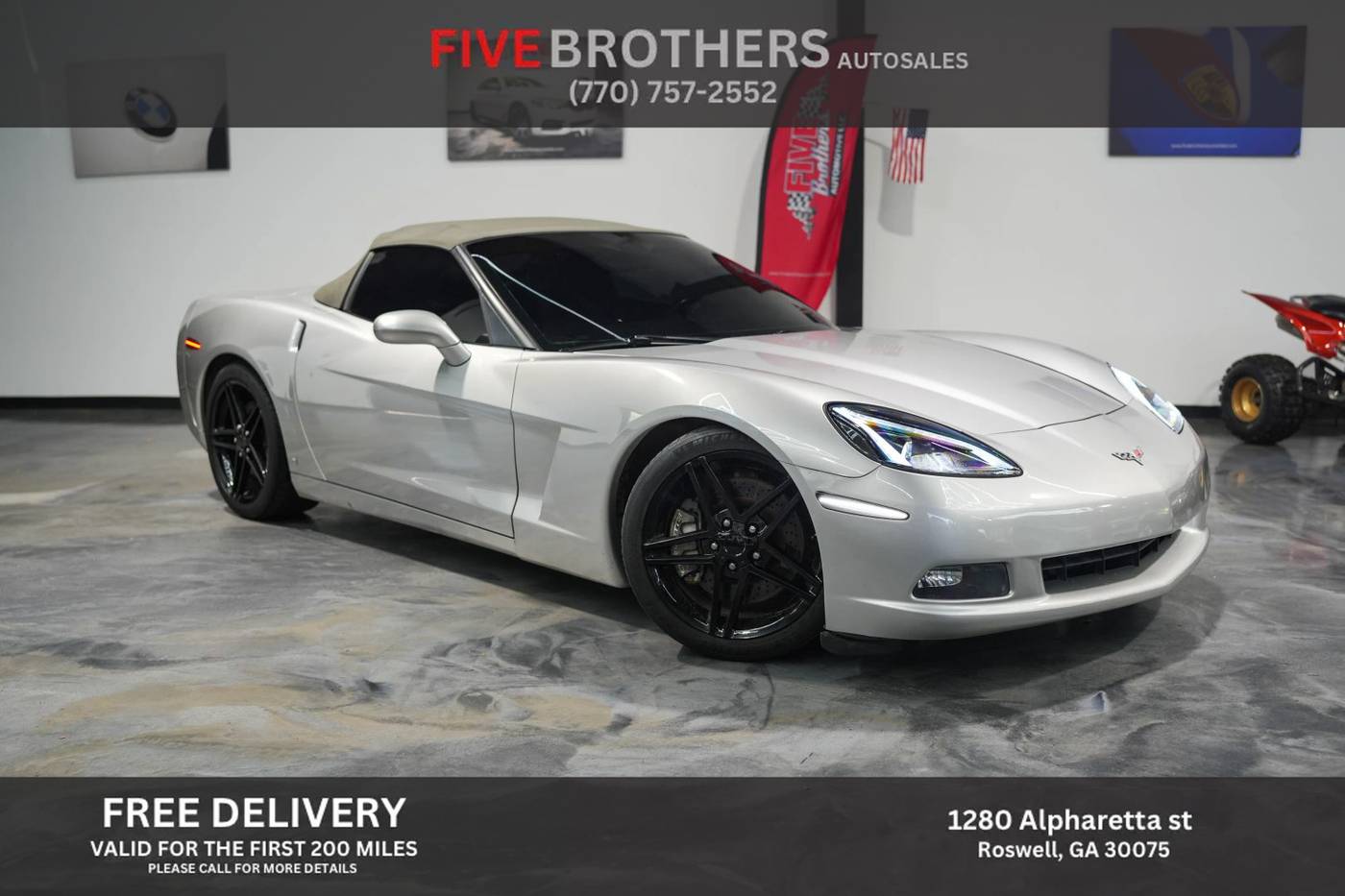 2007 Chevrolet Corvette Base — Convertible — 107,898 mi — Roswell, GA