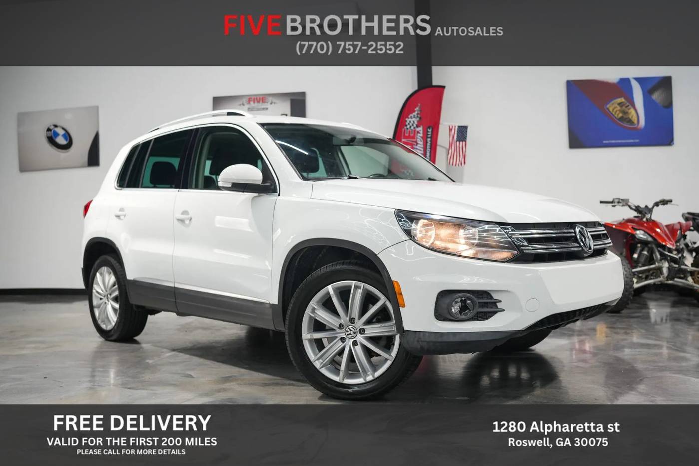 2014 Volkswagen Tiguan SEL — SUV — 124,222 mi — Roswell, GA