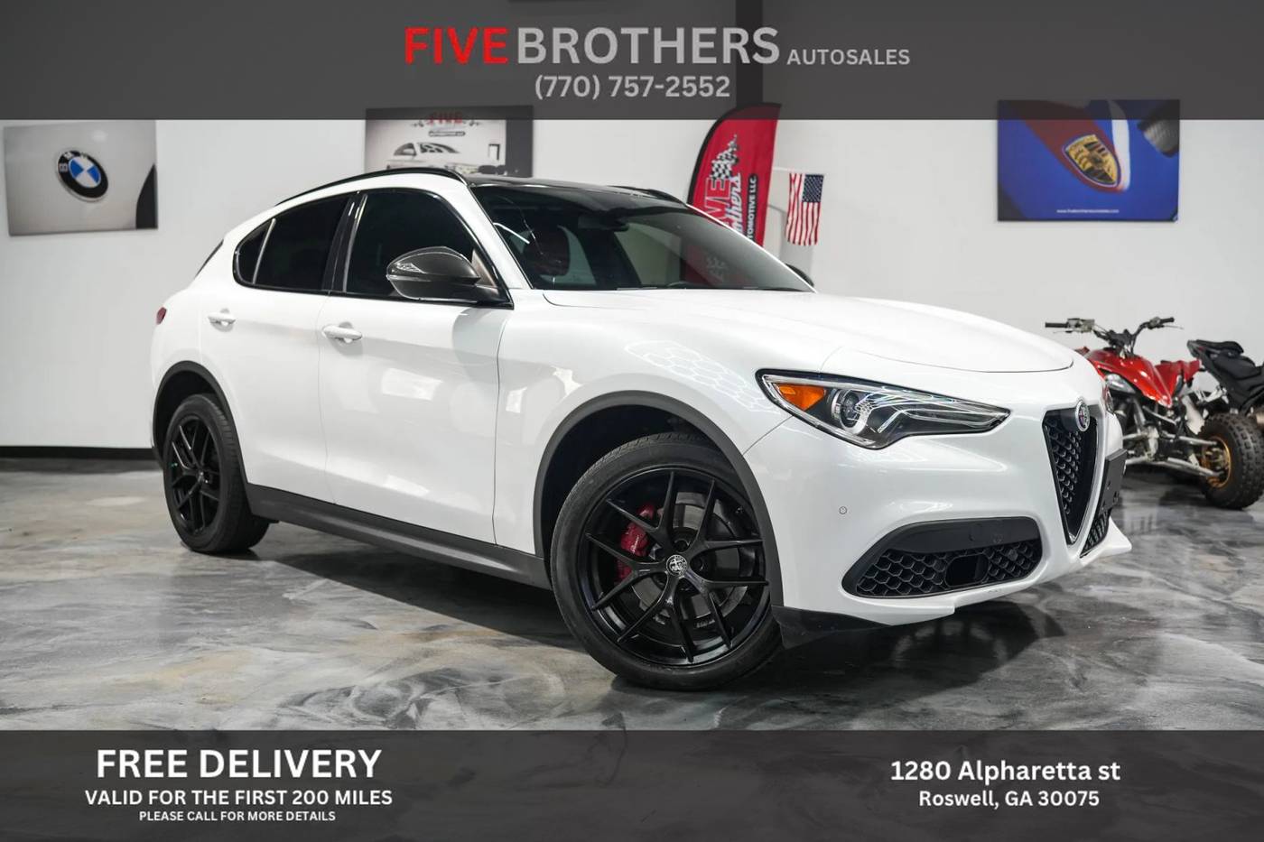 2019 Alfa Romeo Stelvio Ti Sport — SUV — 83,461 mi — Roswell, GA
