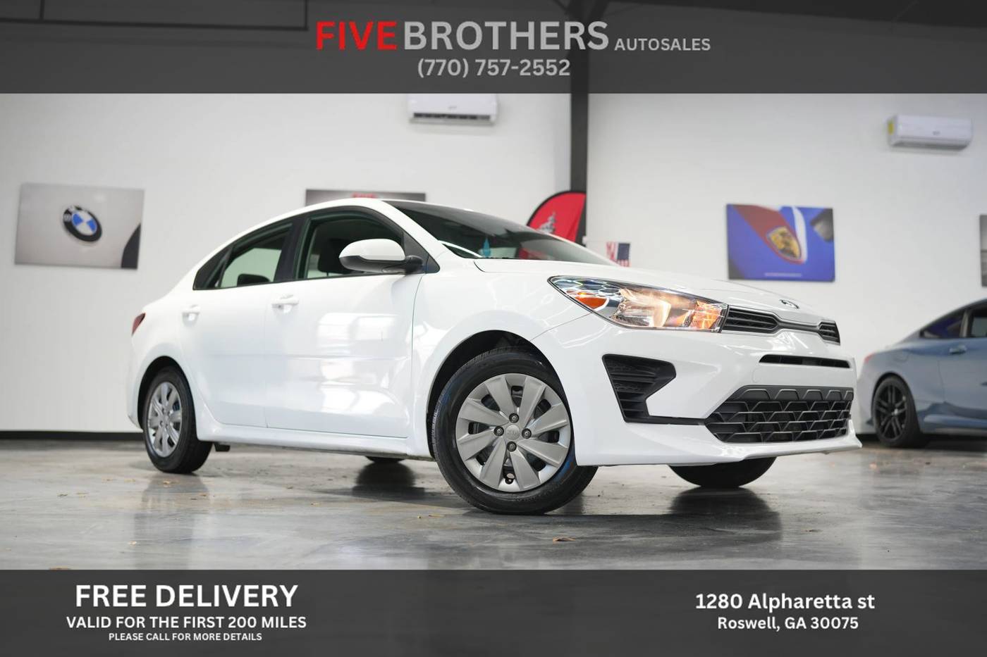 2021 Kia Rio S — Sedan — 104,530 mi — Roswell, GA