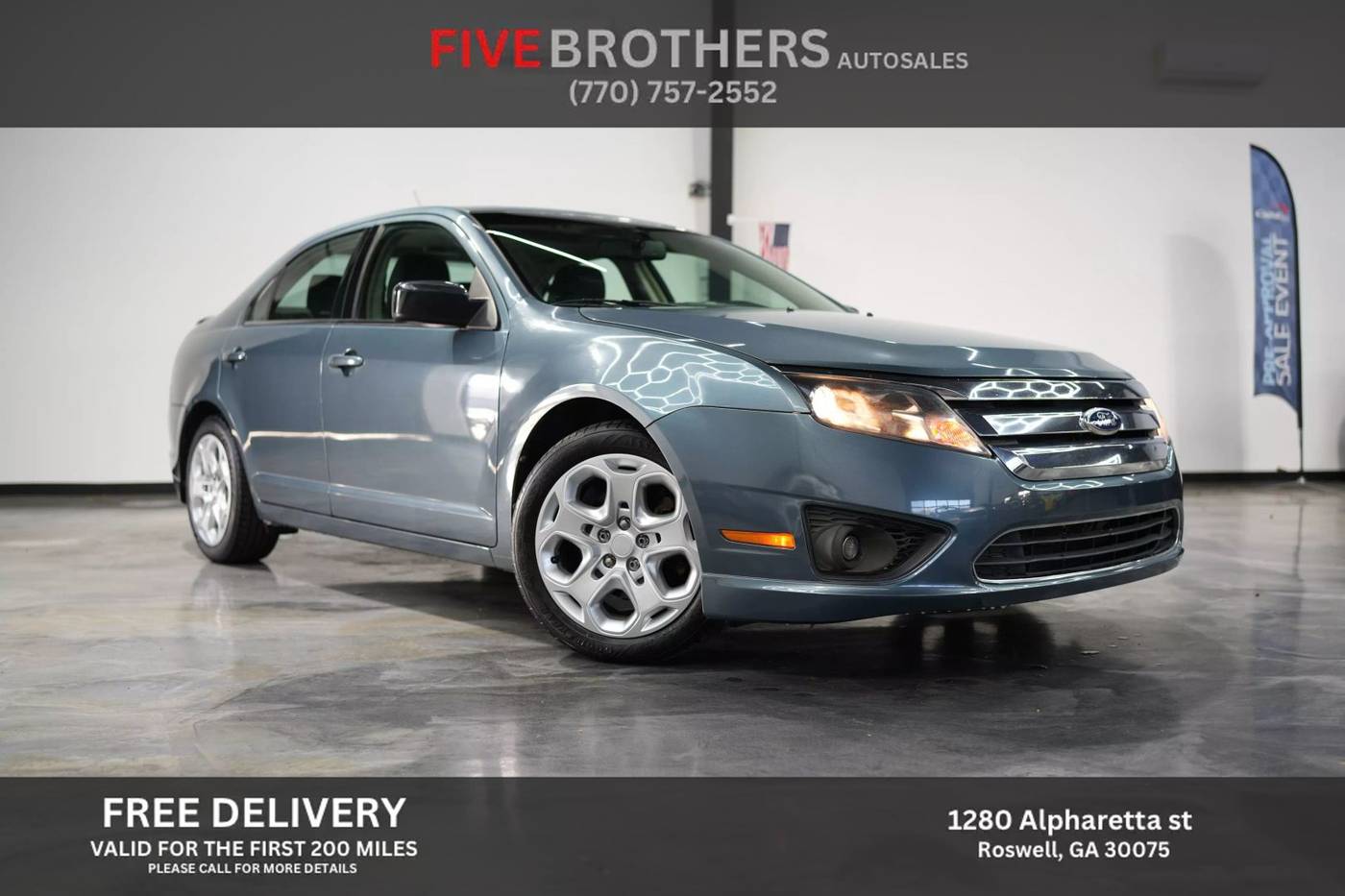 2011 Ford Fusion SE — Sedan — 90,200 mi — Roswell, GA