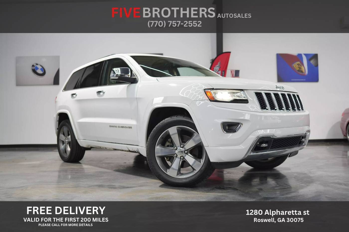2014 Jeep Grand Cherokee Overland — SUV — 164,211 mi — Roswell, GA