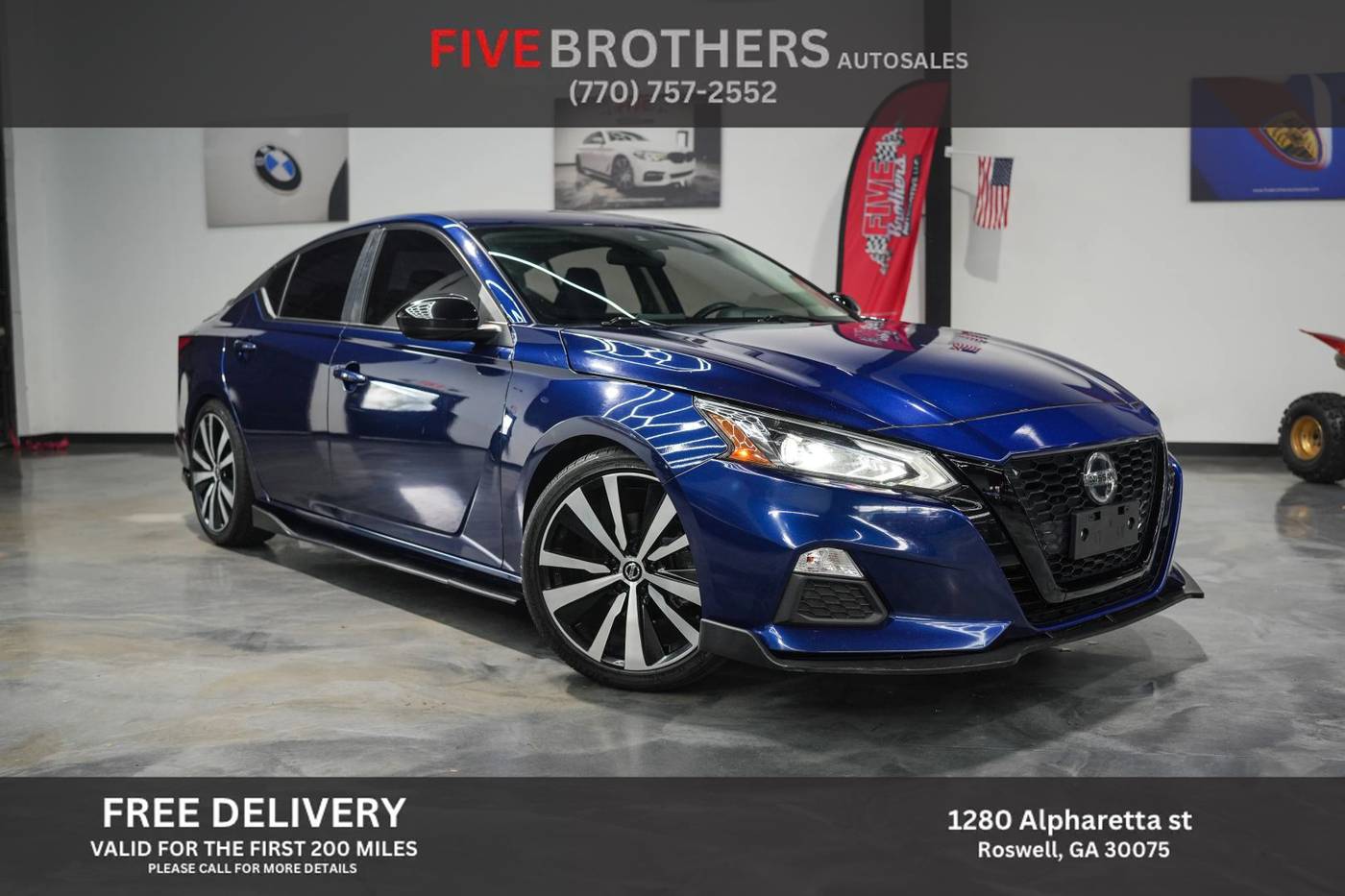 2021 Nissan Altima SR — Sedan — 89,510 mi — Roswell, GA