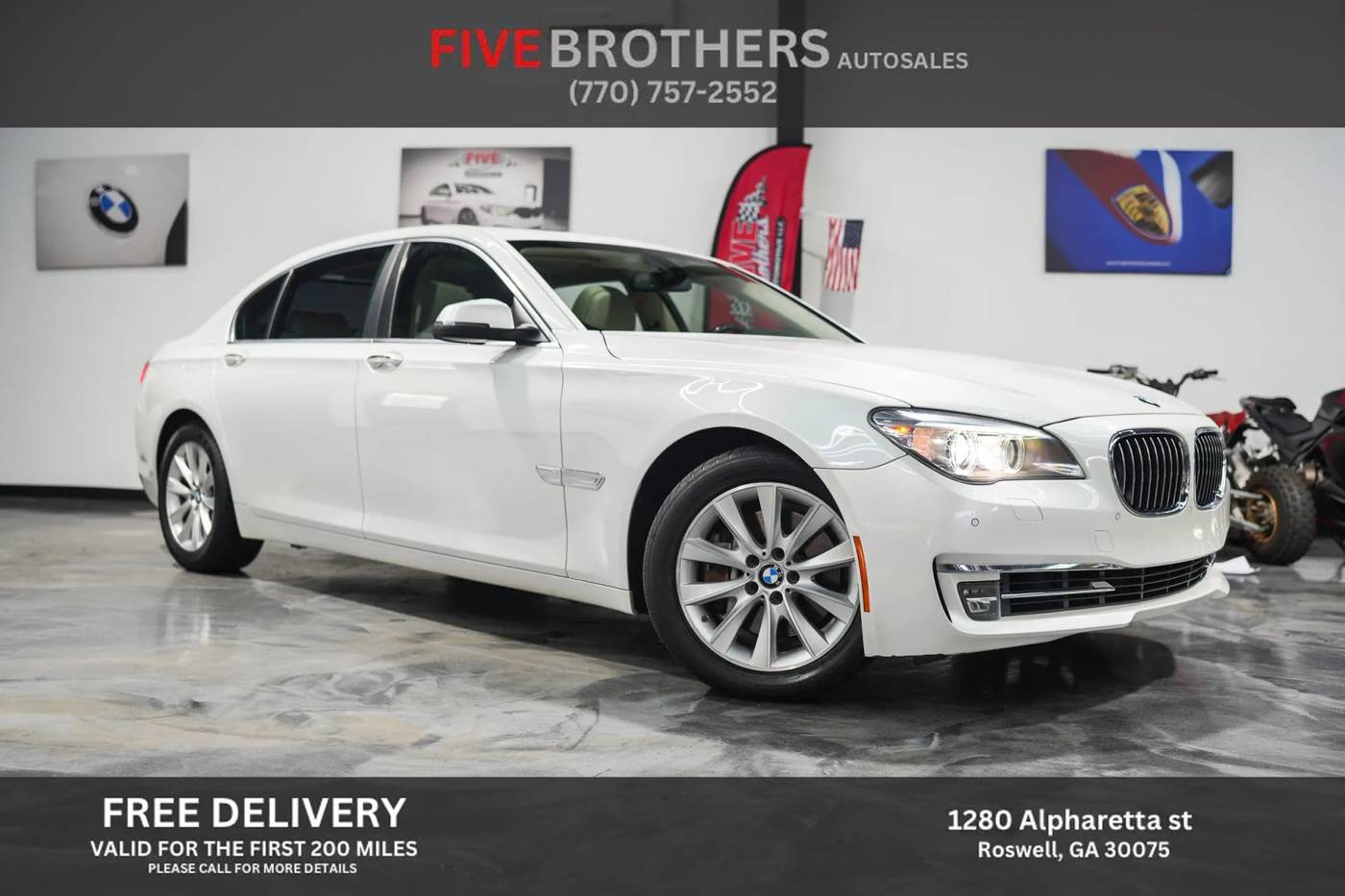 2013 BMW 7 Series 740Li — Sedan — 156,873 mi — Roswell, GA