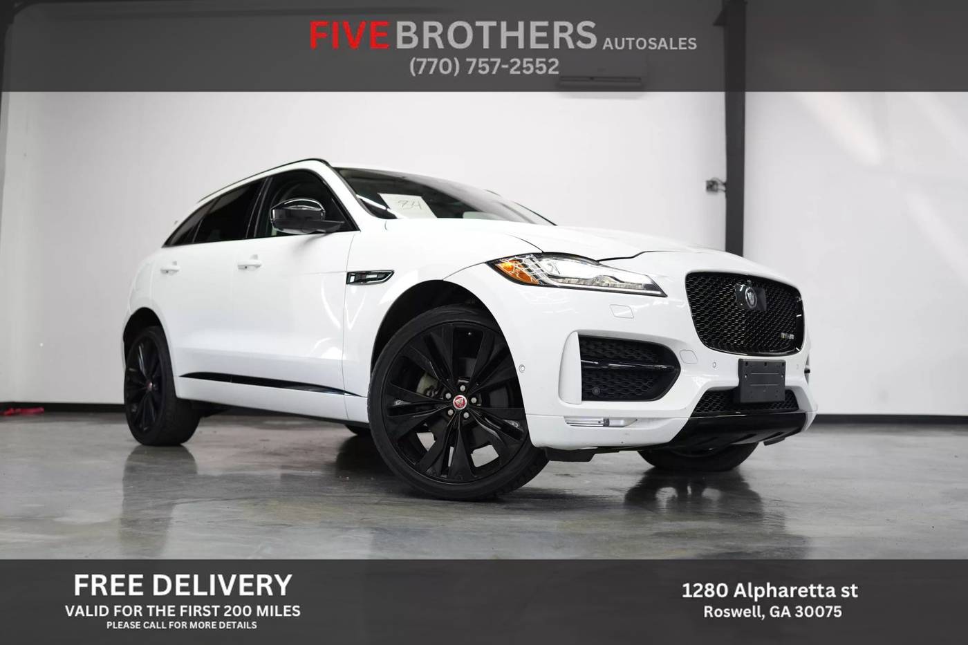 2018 Jaguar F-PACE R-Sport — SUV — 84,753 mi — Roswell, GA