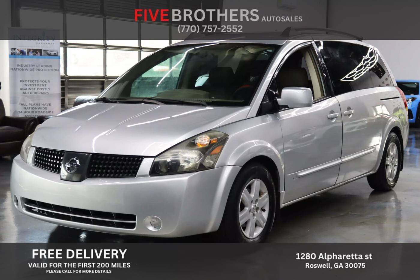 2004 Nissan Quest SL — Minivan — 141,297 mi — Roswell, GA