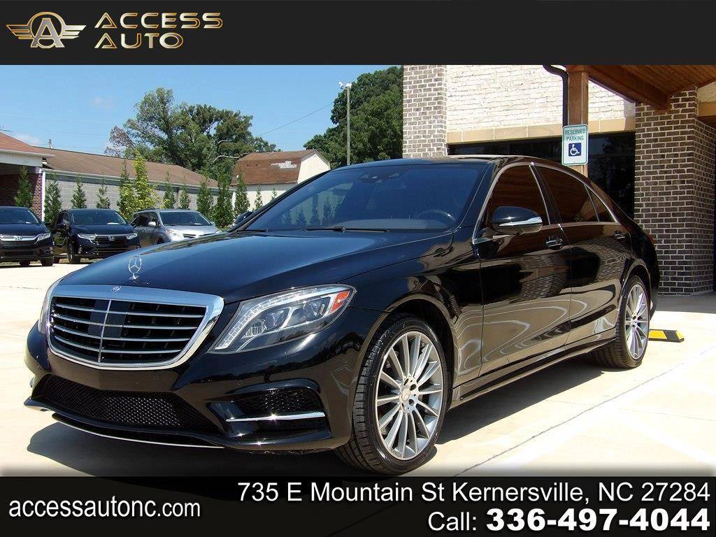 2015 Mercedes-Benz S-Class S 550 — Sedan — 74,273 mi — Kernersville, NC