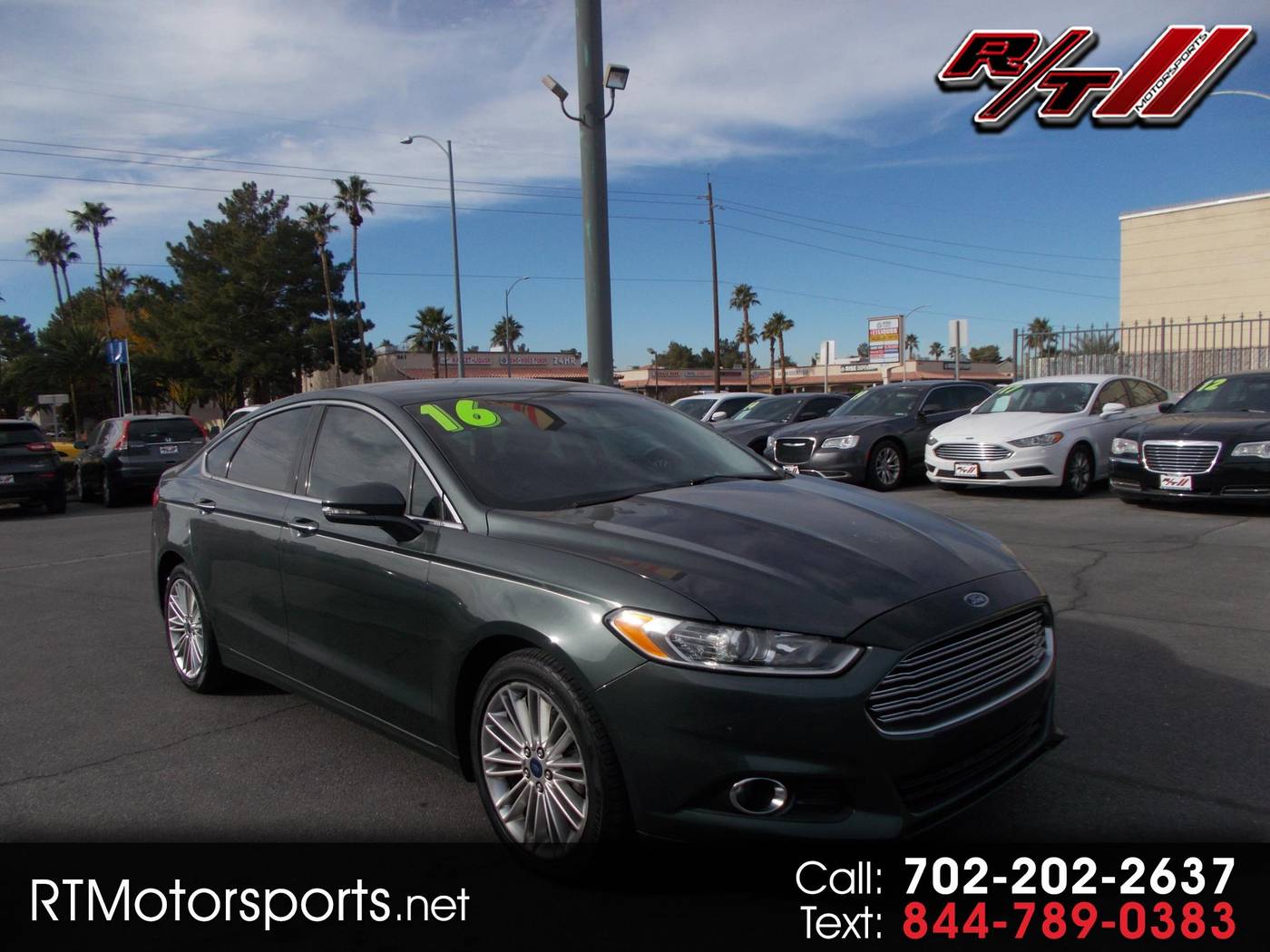 2016 Ford Fusion SE — Sedan — 180,625 mi — Las Vegas, NV