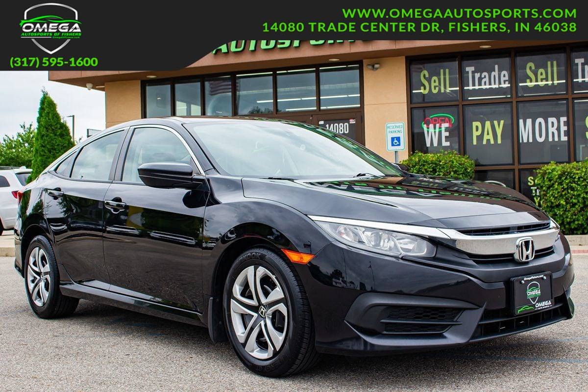 2017 Honda Civic LX — Sedan — 102,314 mi — Fishers, IN
