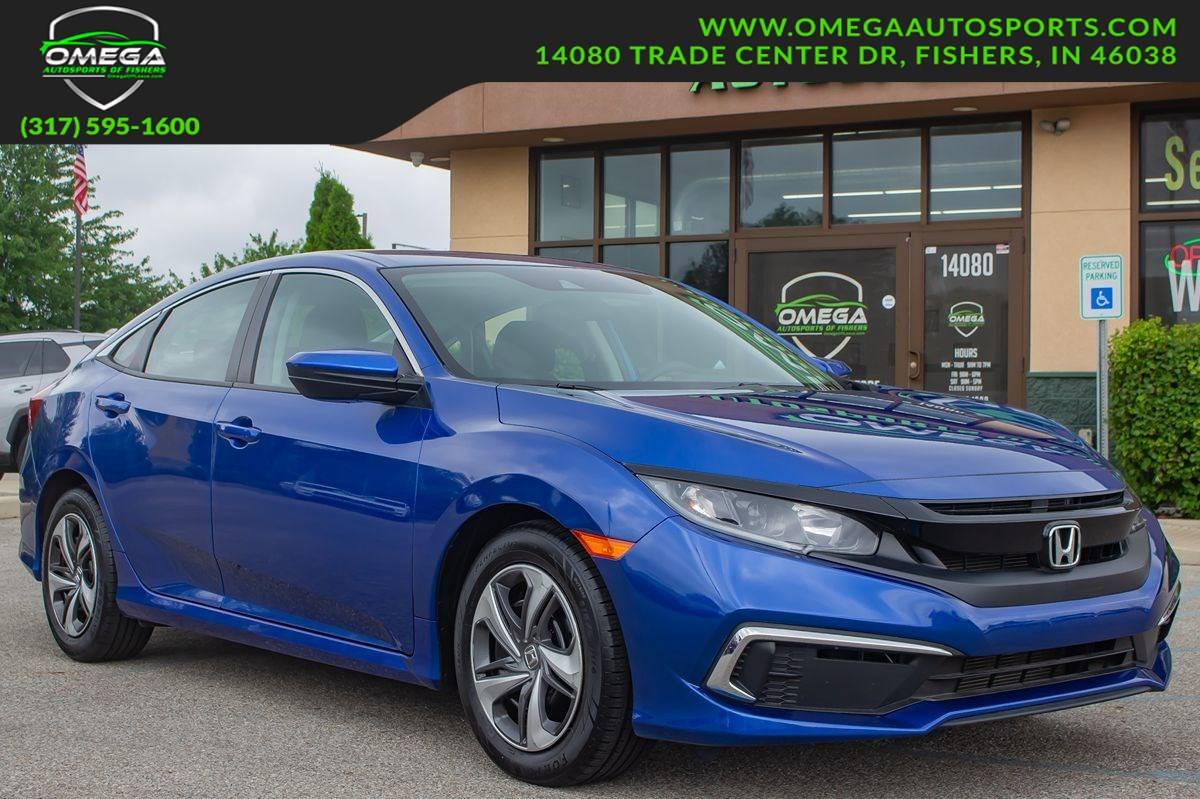 2021 Honda Civic LX — Sedan — 25,460 mi — Fishers, IN