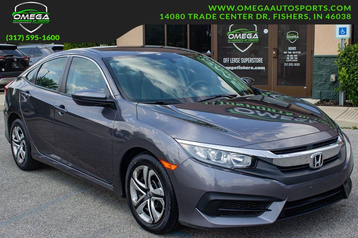 2016 Honda Civic LX — Sedan — 35,768 mi — Fishers, IN