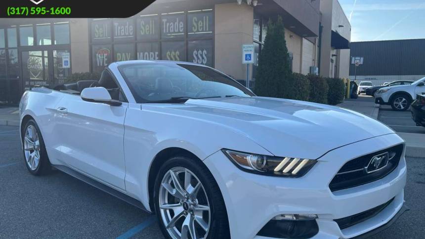 2015 Ford Mustang EcoBoost Premium — Convertible — 66,963 mi — Fishers, IN