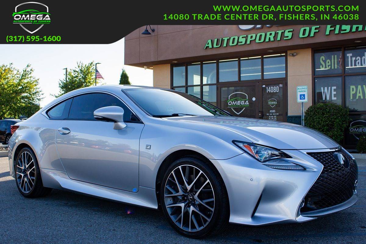 2017 Lexus RC RC 350 F Sport — Coupe — 55,797 mi — Fishers, IN