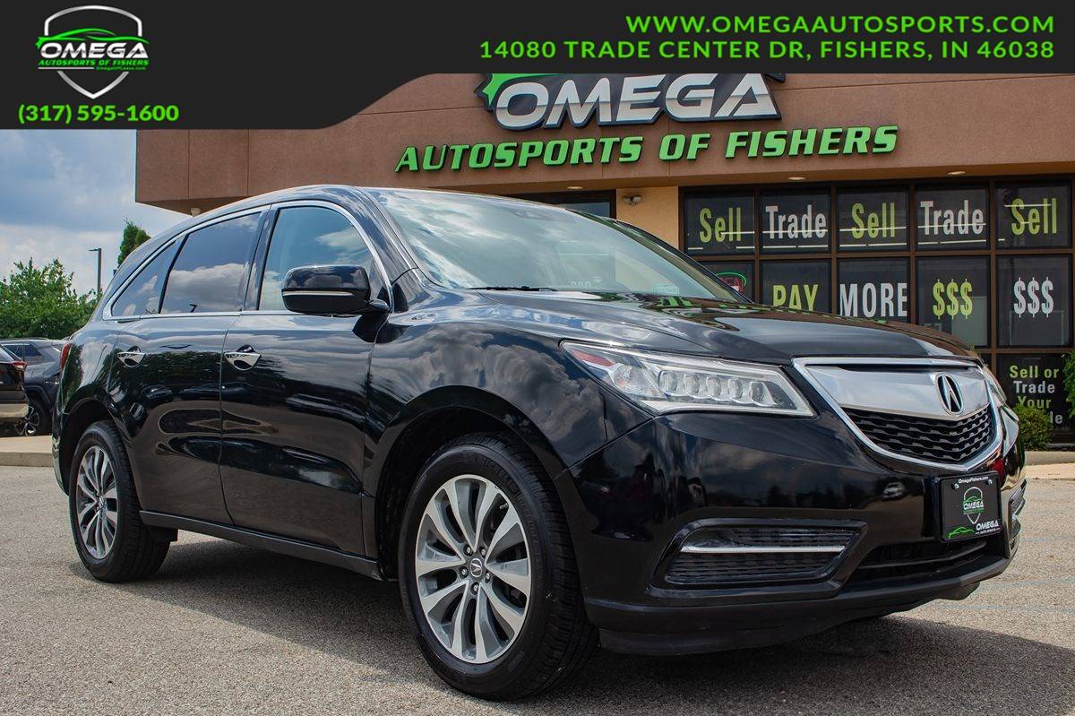 2016 Acura MDX Technology Package — SUV — 73,390 mi — Fishers, IN