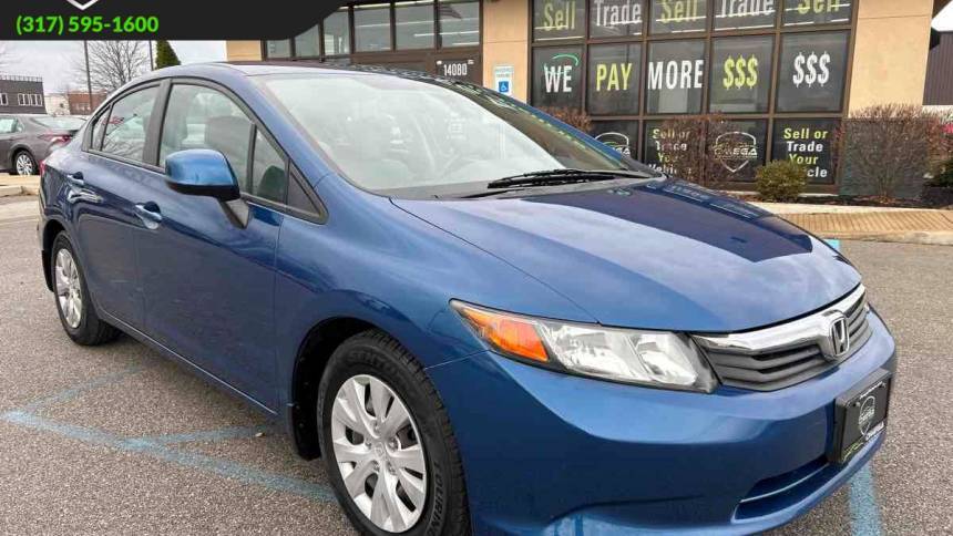 2012 Honda Civic LX — Sedan — 113,918 mi — Fishers, IN