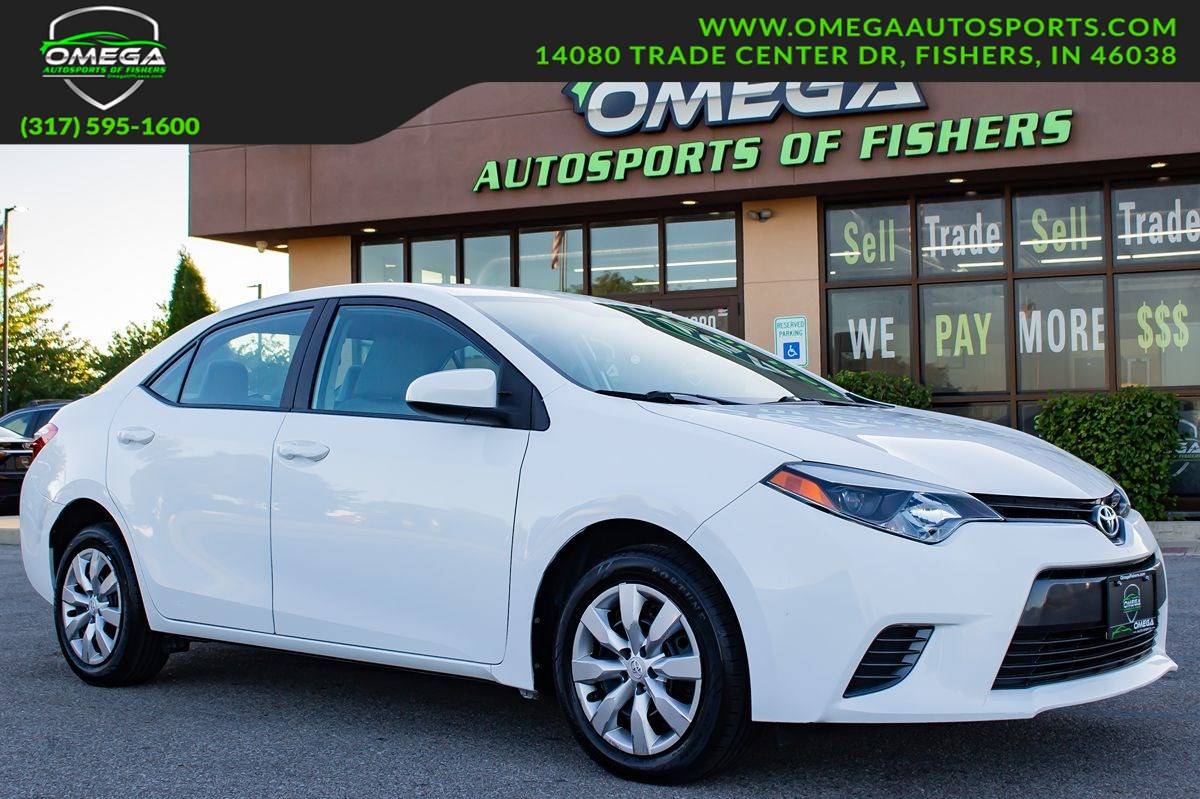 2015 Toyota Corolla LE — Sedan — 91,787 mi — Fishers, IN