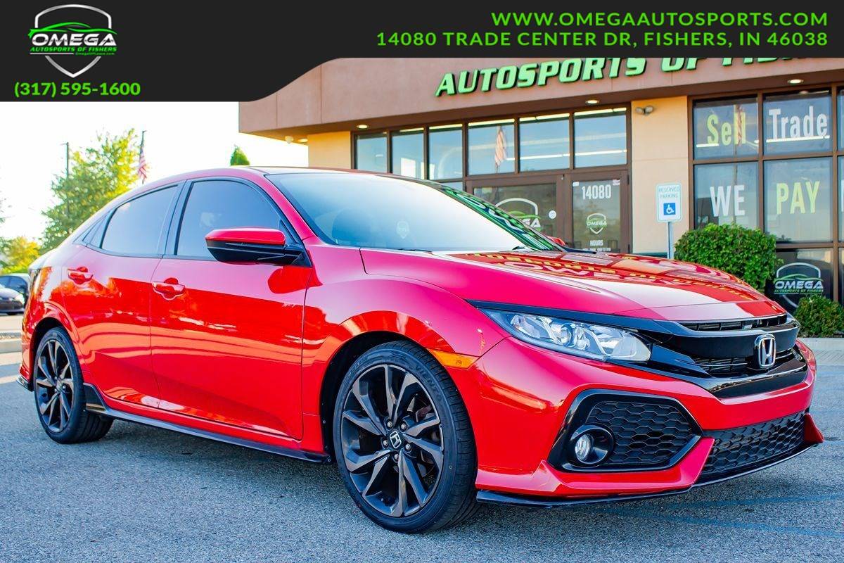 2018 Honda Civic Sport — Hatchback — 57,117 mi — Fishers, IN