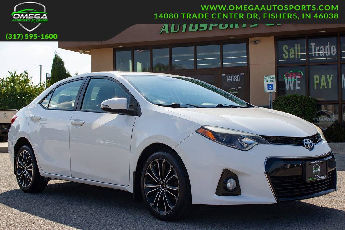 2015 Toyota Corolla S — Sedan — 92,599 mi — Fishers, IN