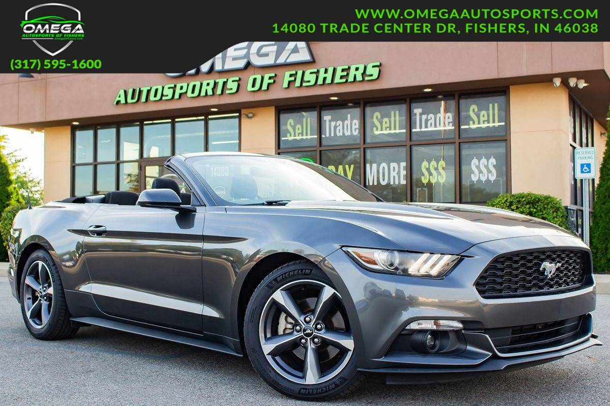 2015 Ford Mustang V6 — Convertible — 64,173 mi — Fishers, IN