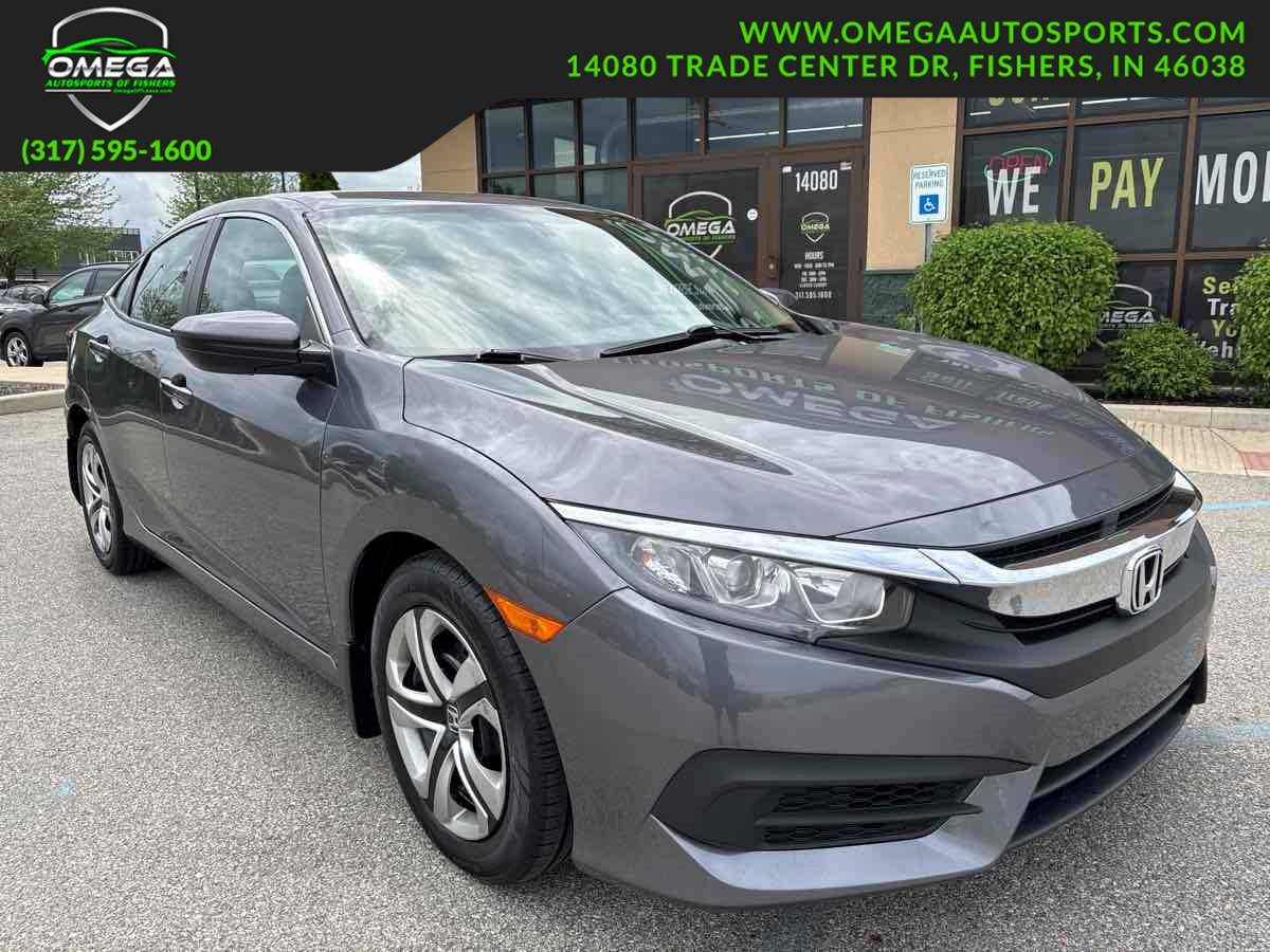 2016 Honda Civic LX — Sedan — 35,302 mi — Fishers, IN
