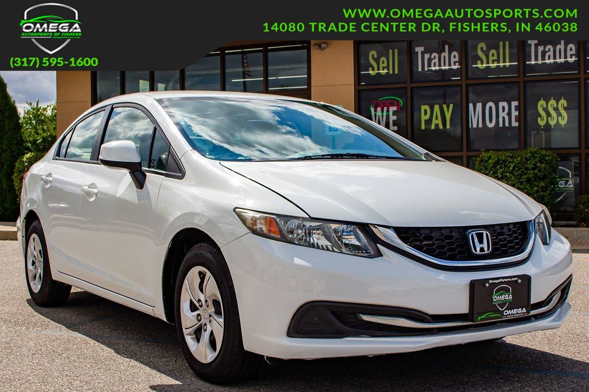 2013 Honda Civic LX — Sedan — 107,832 mi — Fishers, IN