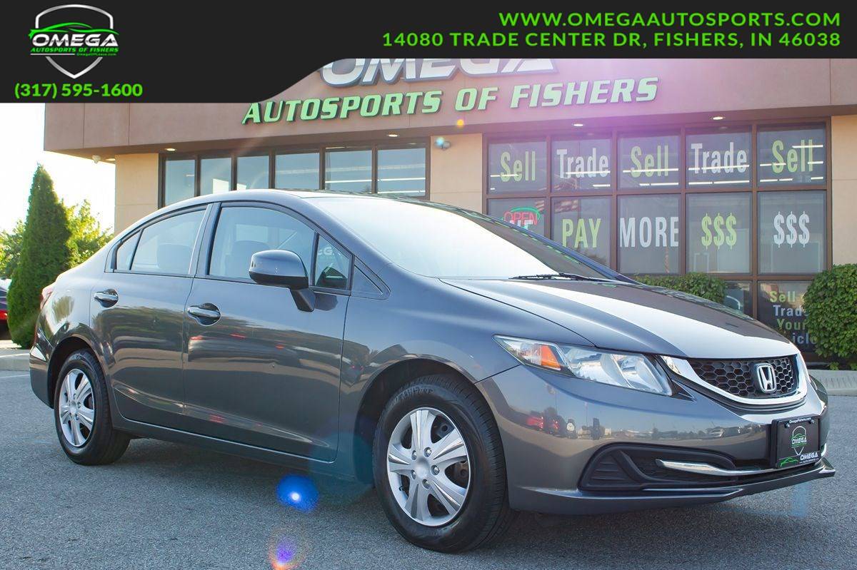 2013 Honda Civic LX — Sedan — 85,910 mi — Fishers, IN