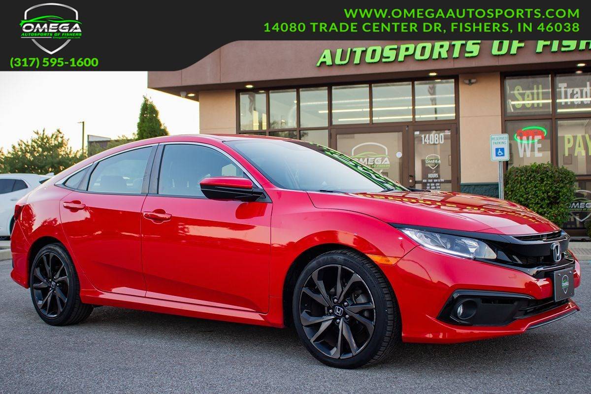 2018 Honda Civic Sport — Hatchback — 55,032 mi — Fishers, IN