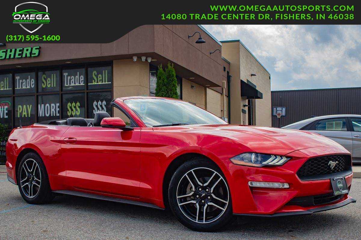 2019 Ford Mustang EcoBoost Premium — Convertible — 45,146 mi — Fishers, IN