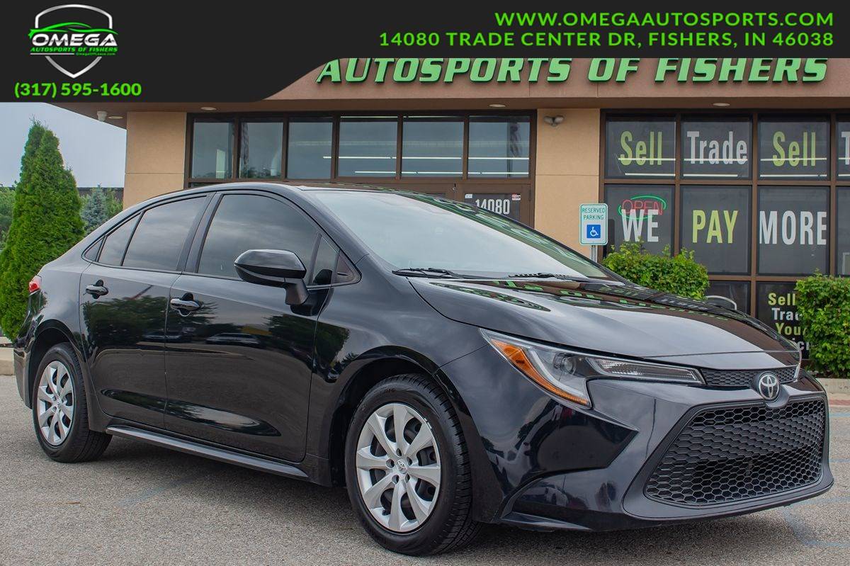 2020 Toyota Corolla LE — Sedan — 77,692 mi — Fishers, IN