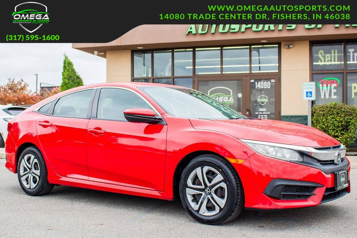2016 Honda Civic LX — Sedan — 73,691 mi — Fishers, IN