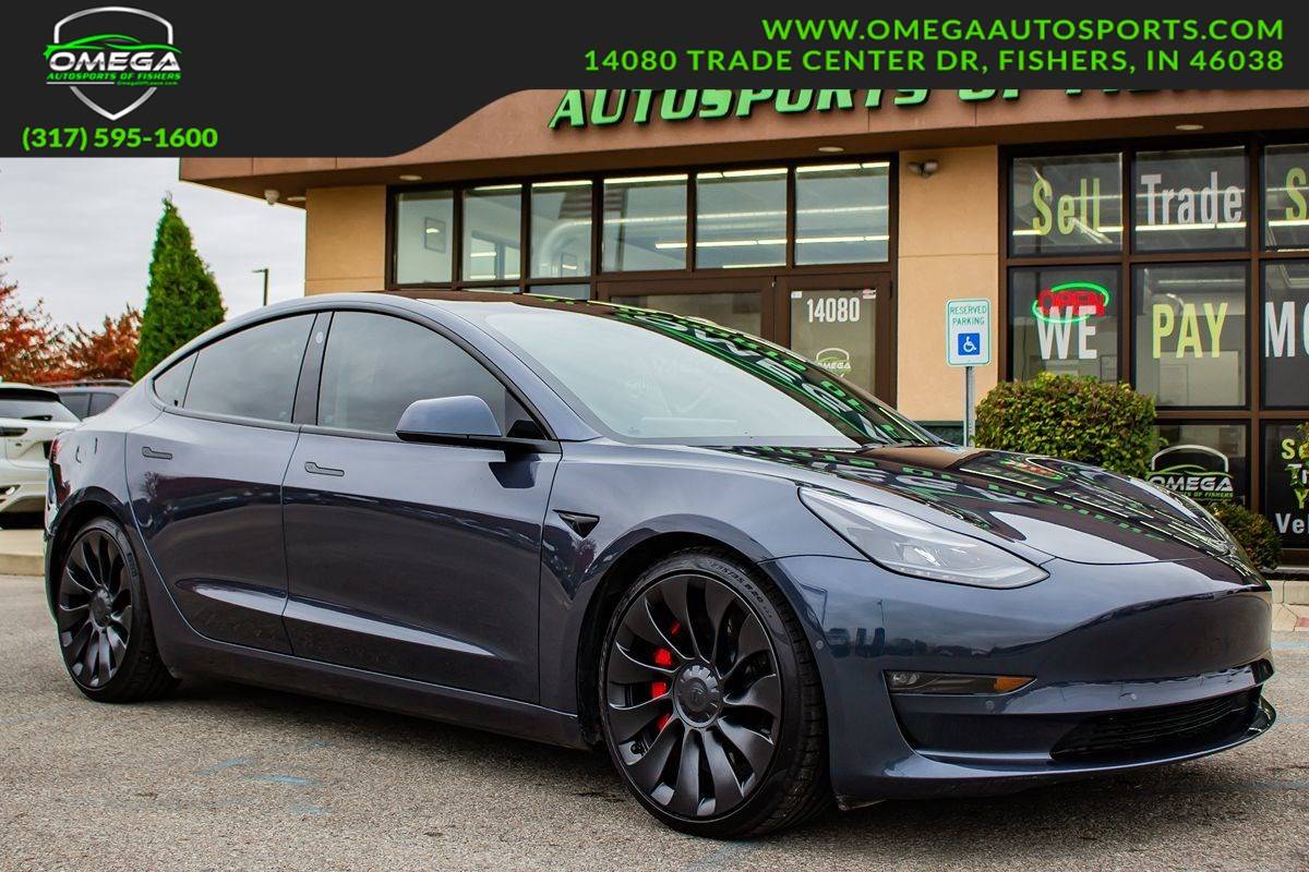 2022 Tesla Model 3 Performance — Sedan — 25,530 mi — Fishers, IN