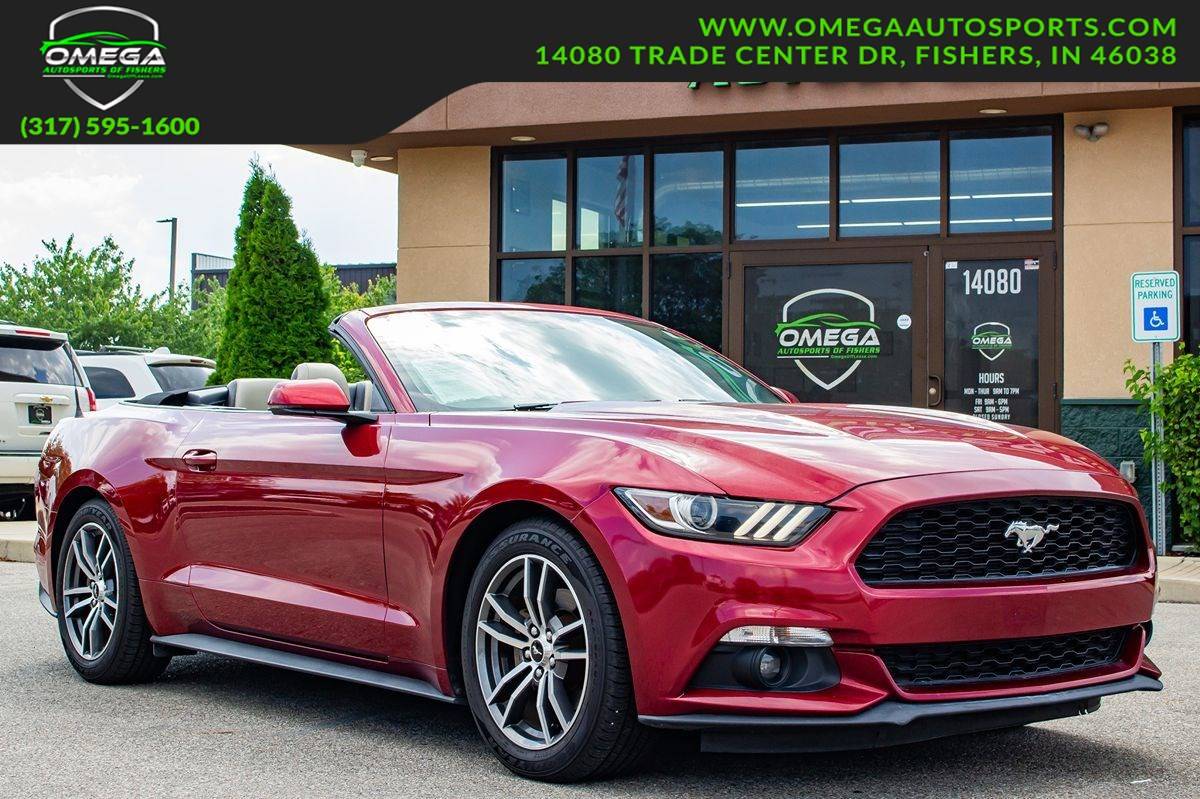 2016 Ford Mustang EcoBoost Premium — Convertible — 56,812 mi — Fishers, IN