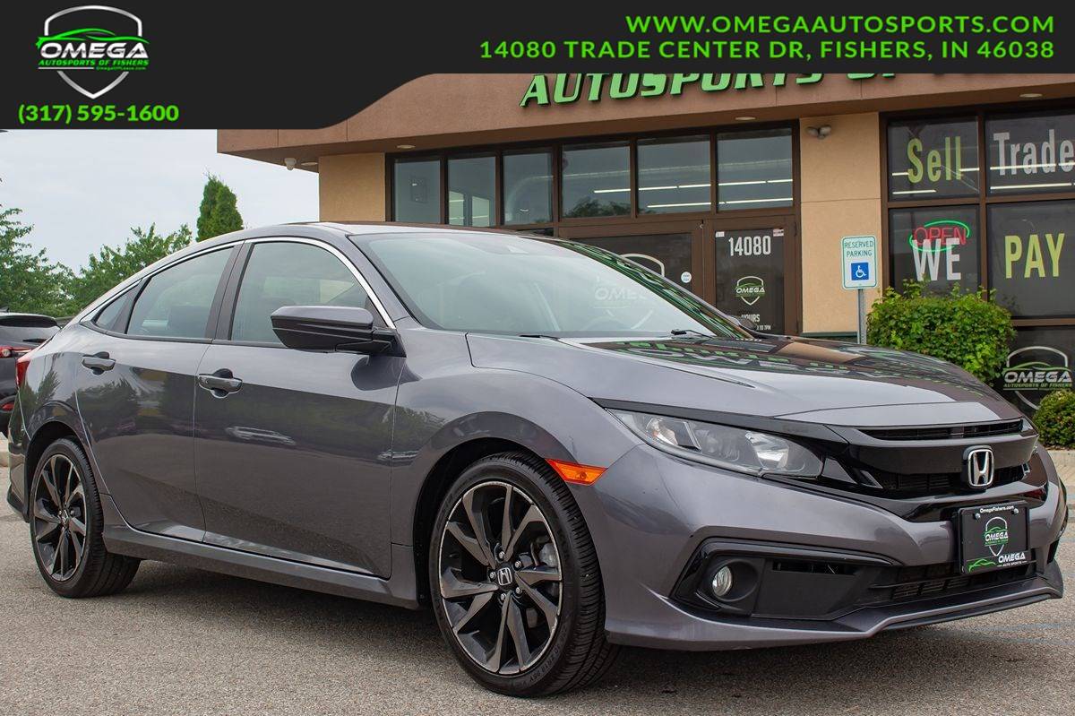 2021 Honda Civic Sport — Sedan — 60,119 mi — Fishers, IN