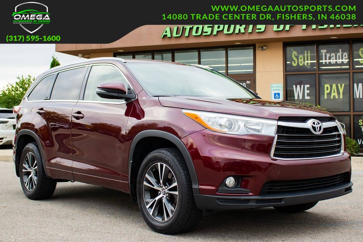 2016 Toyota Highlander XLE — SUV — 105,908 mi — Fishers, IN