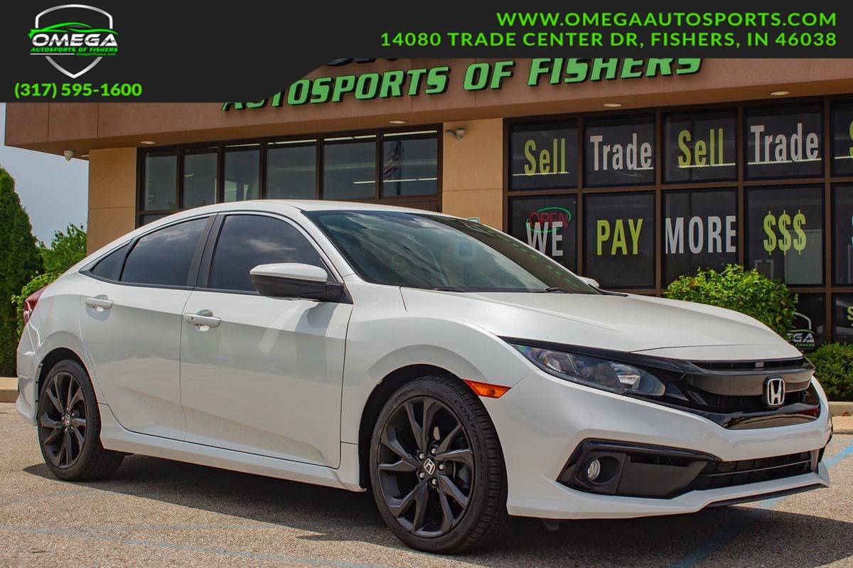 2019 Honda Civic Sport — Sedan — 44,845 mi — Fishers, IN