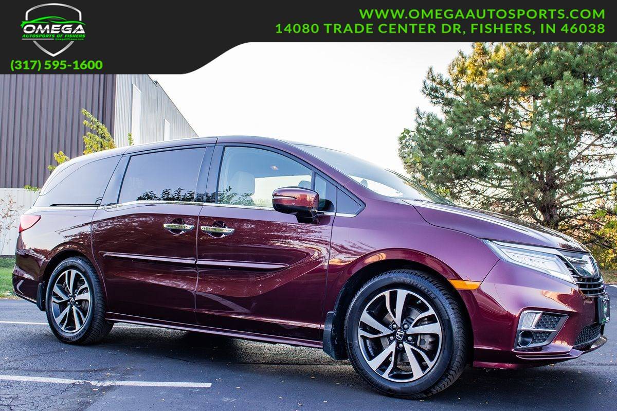 2019 Honda Odyssey Elite — Minivan — 75,619 mi — Fishers, IN