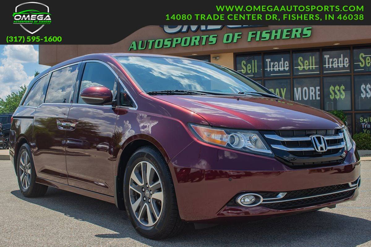 2016 Honda Odyssey Touring Elite — Minivan — 97,240 mi — Fishers, IN