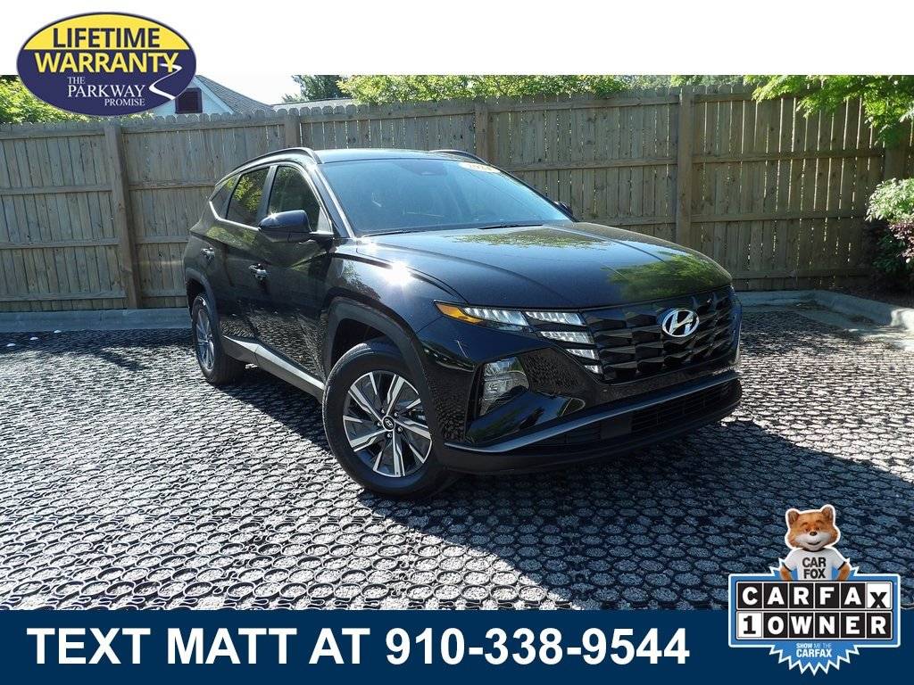 2024 Hyundai Tucson Hybrid Blue — SUV — 18,587 mi — Wilmington, NC