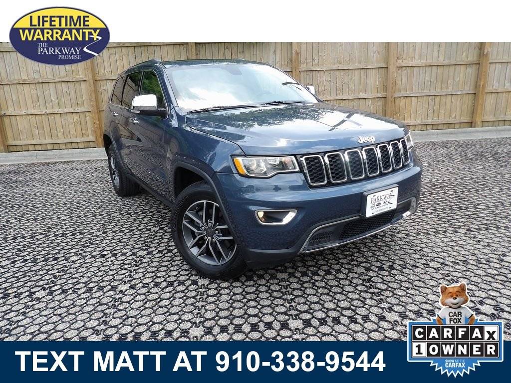 2019 Jeep Grand Cherokee Limited — SUV — 60,409 mi — Wilmington, NC