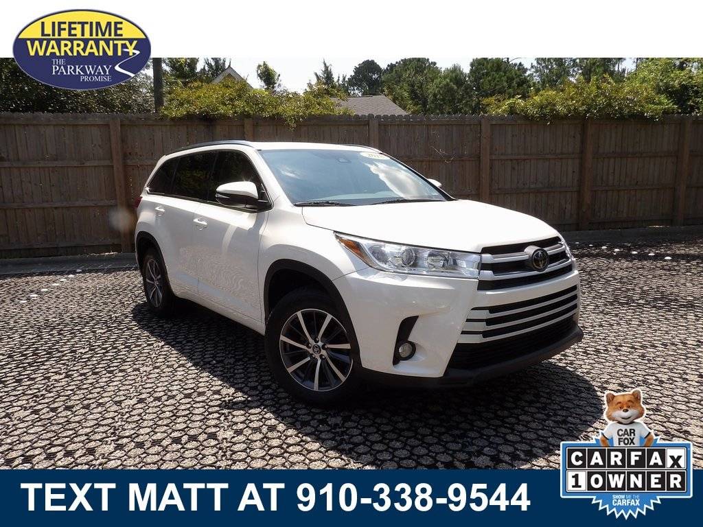 2018 Toyota Highlander SE V6 — SUV — 61,272 mi — Wilmington, NC