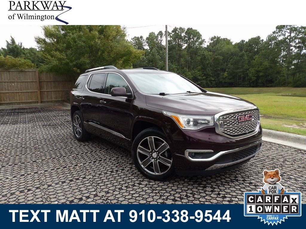 2018 GMC Acadia Denali — SUV — 83,659 mi — Wilmington, NC