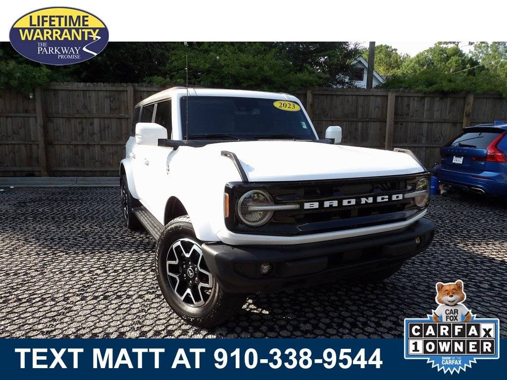 2023 Ford Bronco Outer Banks — SUV — 34,907 mi — Wilmington, NC