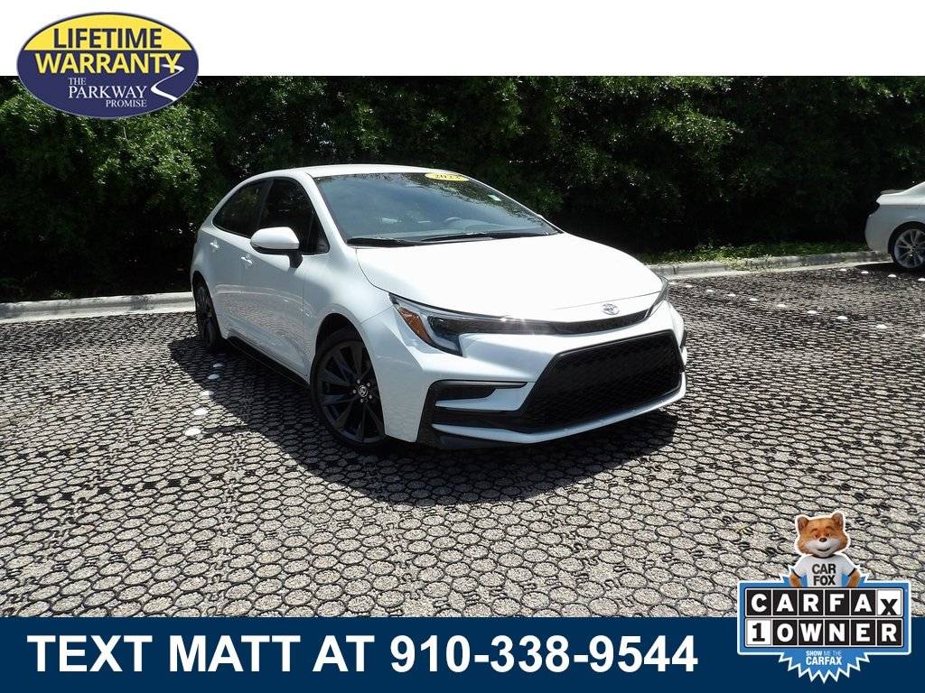 2023 Toyota Corolla SE — Sedan — 15,294 mi — Wilmington, NC