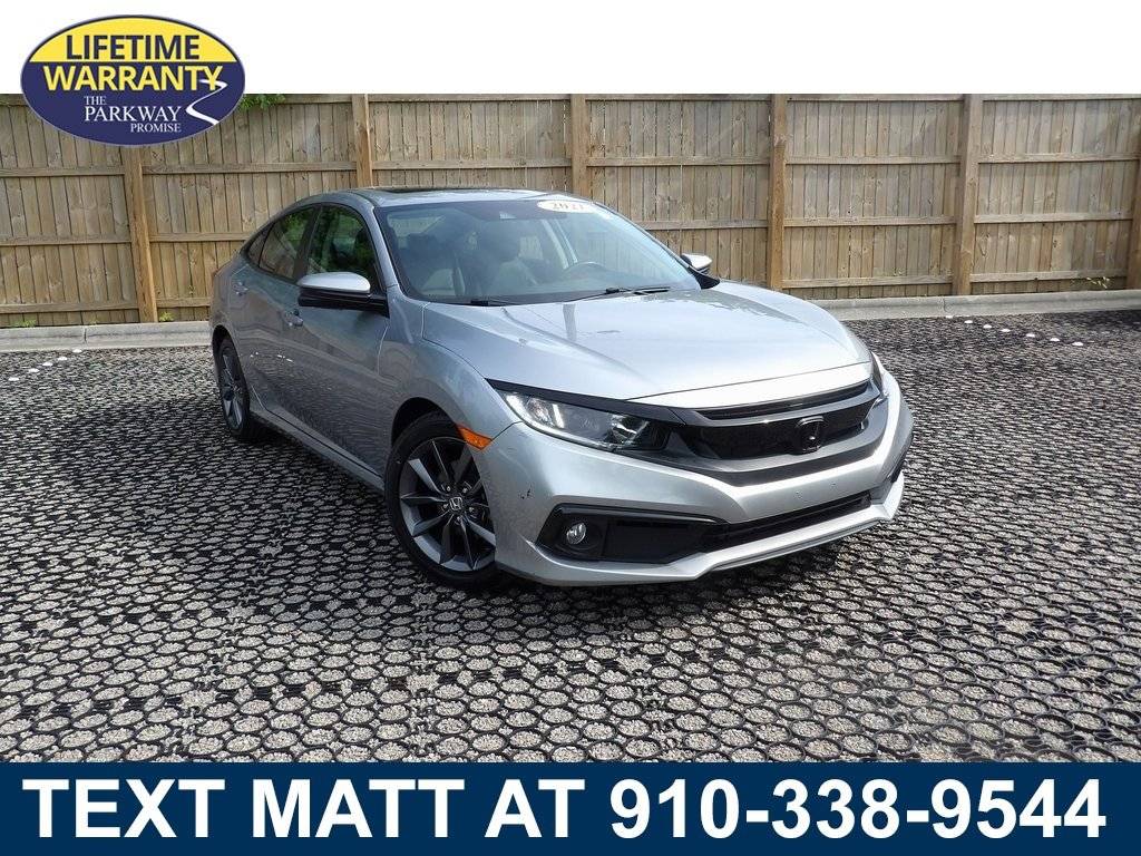 2021 Honda Civic EX — Sedan — 57,320 mi — Wilmington, NC