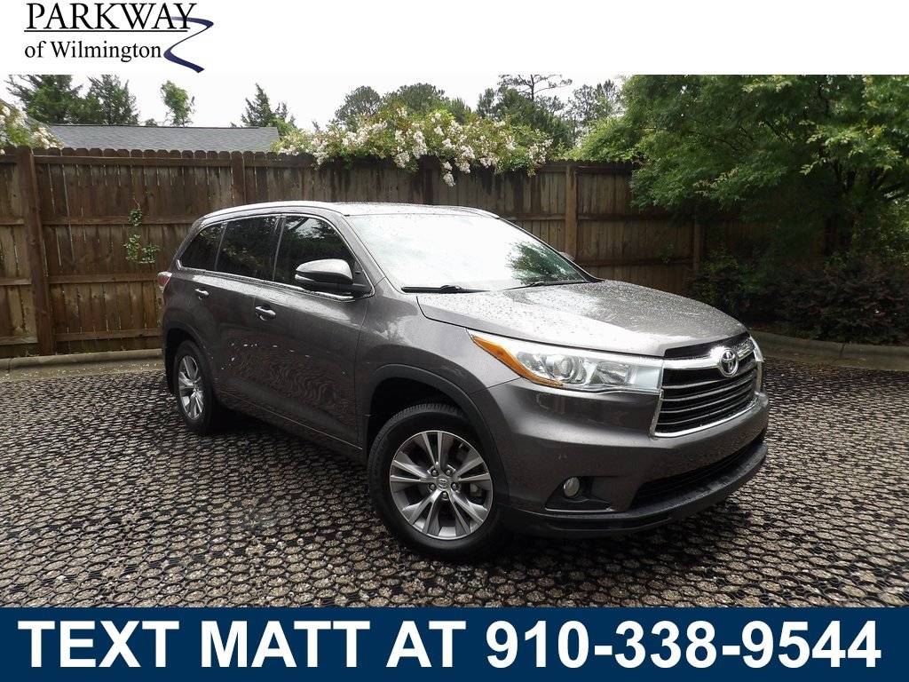 2015 Toyota Highlander XLE — SUV — 108,899 mi — Wilmington, NC